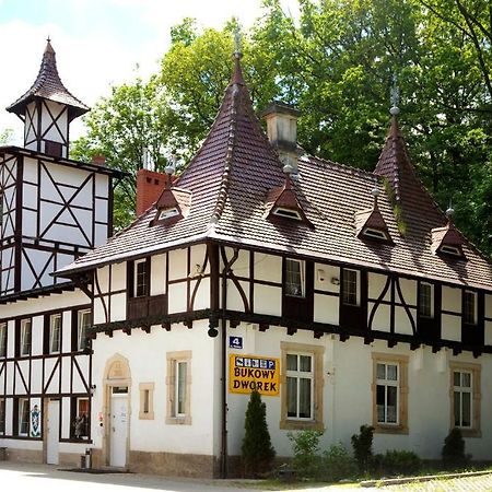 Bukowy Dworek Szczawno-Zdroj Bagian luar foto