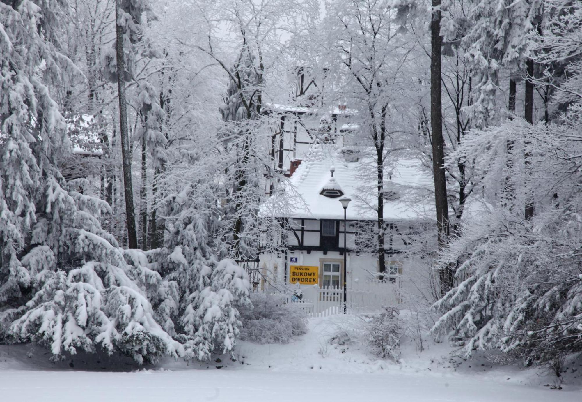 Bukowy Dworek Szczawno-Zdroj Bagian luar foto